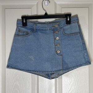 TTOPP denim skort size M runs small